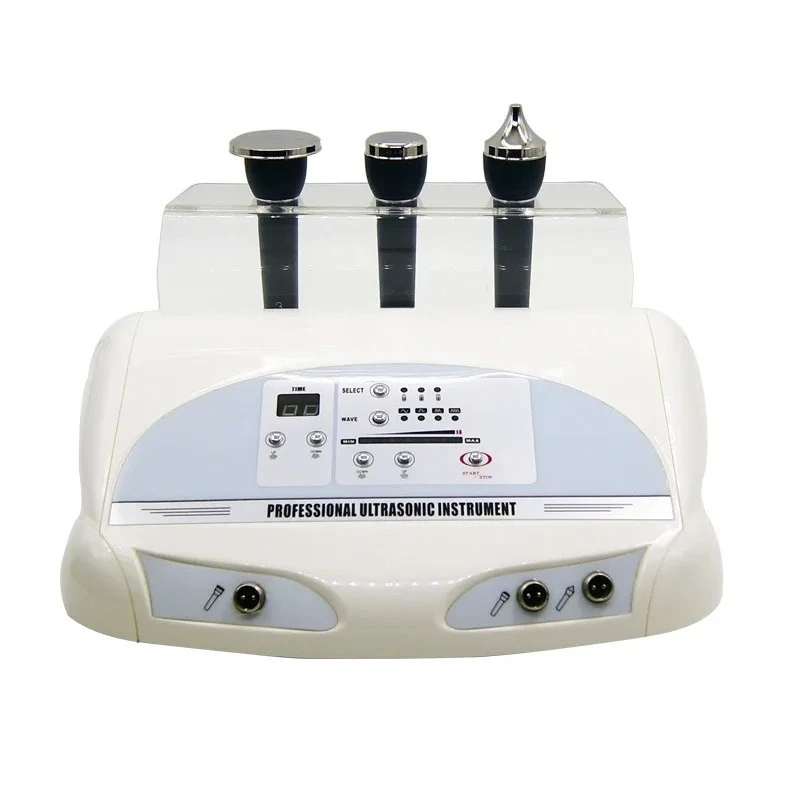 Au-8205  Effective ski Tightening Rejuvenation 1mhz Ultrasonic Facial Massager beaut Machine