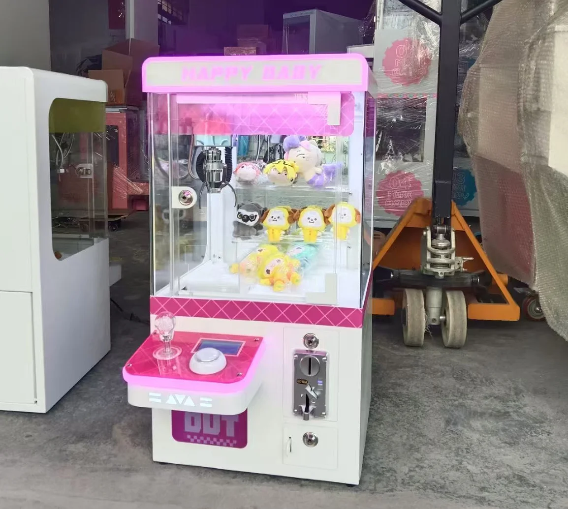 

Direct Sale Manufacturer Cheap Coin-Operated Mini Claw Crane Arcade Game Desktop Desktop Vending Machine Fun Mini Desktop Claw