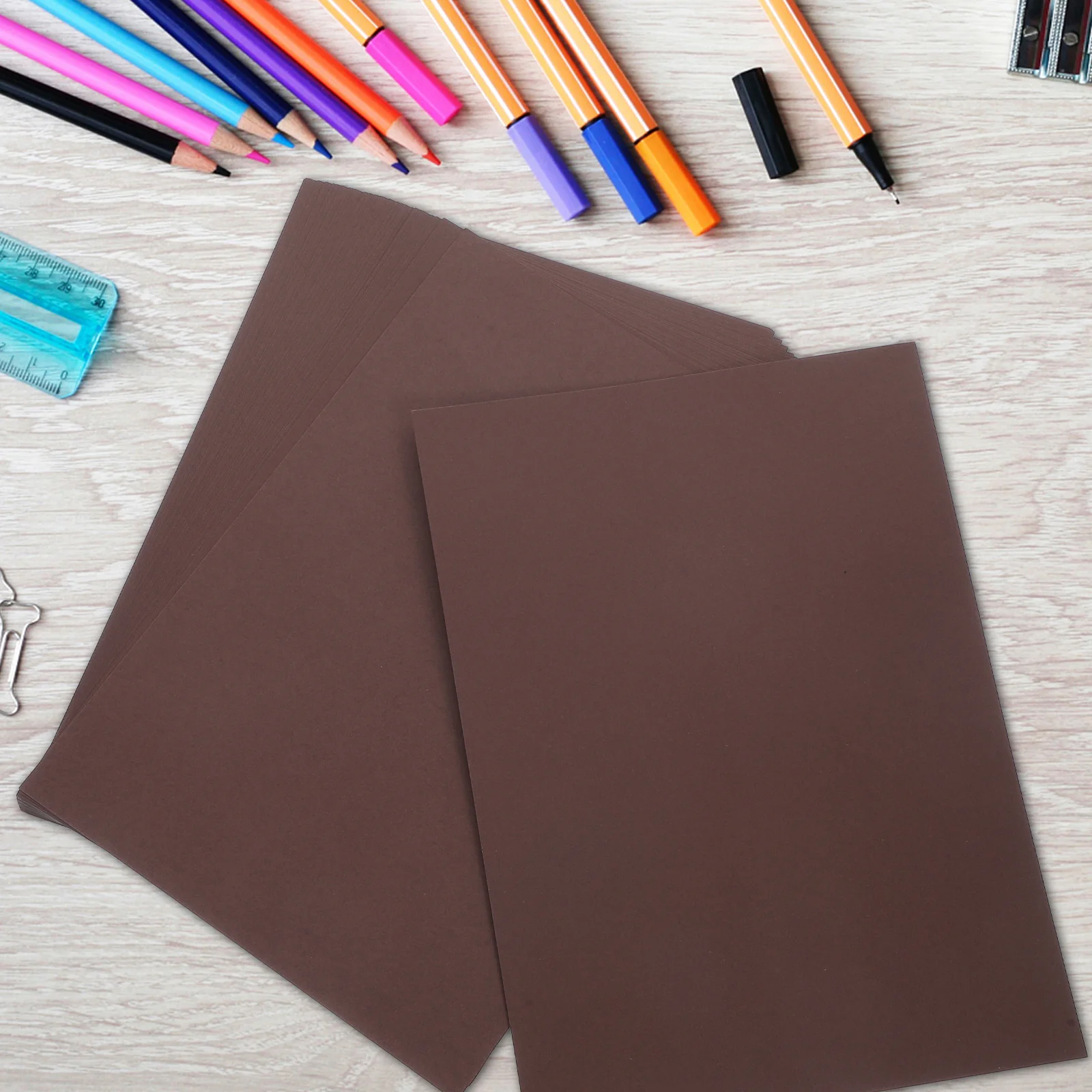 30 قطعة من أوراق البطاقات ذات اللمسة النهائية السلسة لمشاريع DIY الإبداعية ورق سميك متعدد الأغراض لتلوين رسم اوريغامي #3