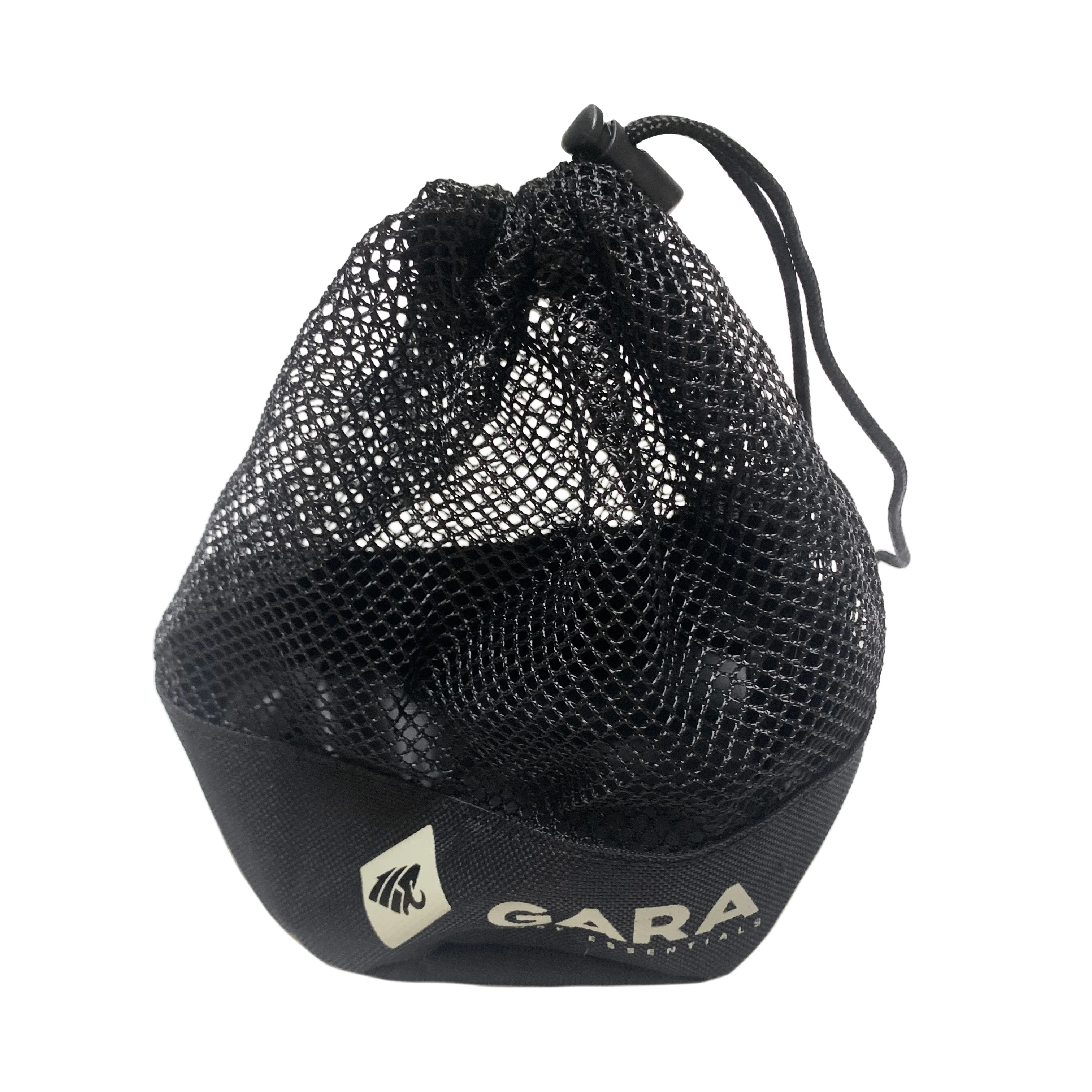 Cord Lock Closure Golf Balls Storage Bag Mesh Golf Balls Holder Bag Nylon Net Stuff Sack with Drawstring for Accessories