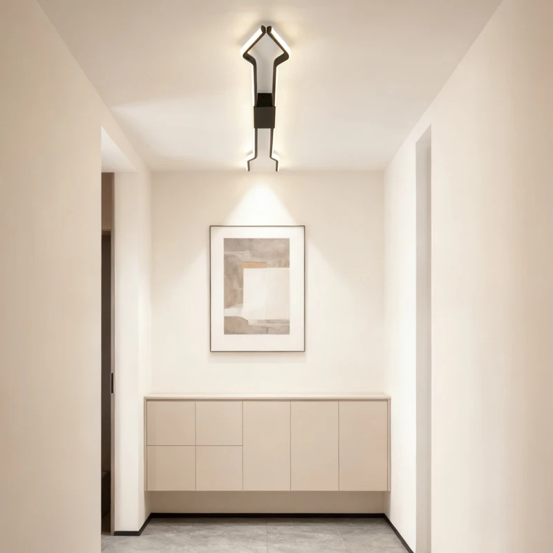 السهم ضوء السقف الحديثة داخلي LED مصباح الممر الدرج ضوء الاتجاه غرفة نوم غرفة المعيشة تركيبة إضاءة الزخرفية