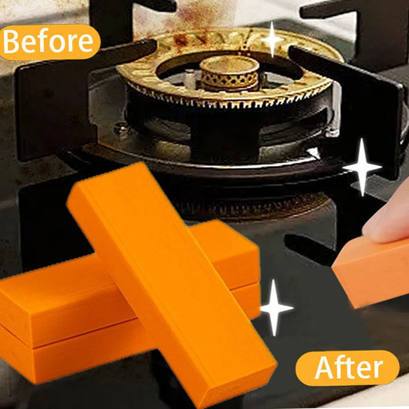 נירוסטה כתם eraser lesescale גומי ניקוי אמבטיה זכוכית חלודה מסיר מטבח סיר סולם כלים מברשת ניקוי כלים