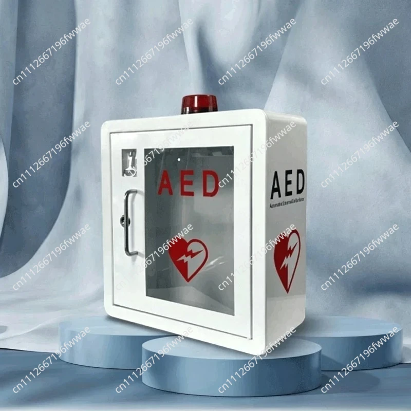 Automatic External Defibrillator Emergency Cabinet Cardiac Defibrillator Wall Mounted Outer Box AED Storage AED Alarm Box