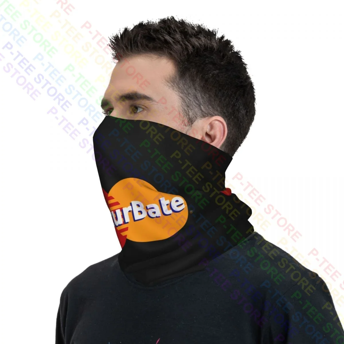 Masturbate Credit Parody Cash Blogindie Card Made This Af Fap Neck Gaiter Bandana Scarf Face Mask Soft