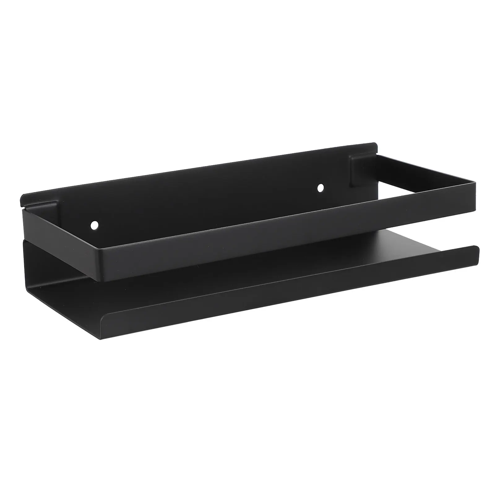 1Pcs Elegant Stainless Steel Punching Storage Shelf for Home Kitchen Bathroom Wall Decoration Strong Long-Lasting Spice Rack