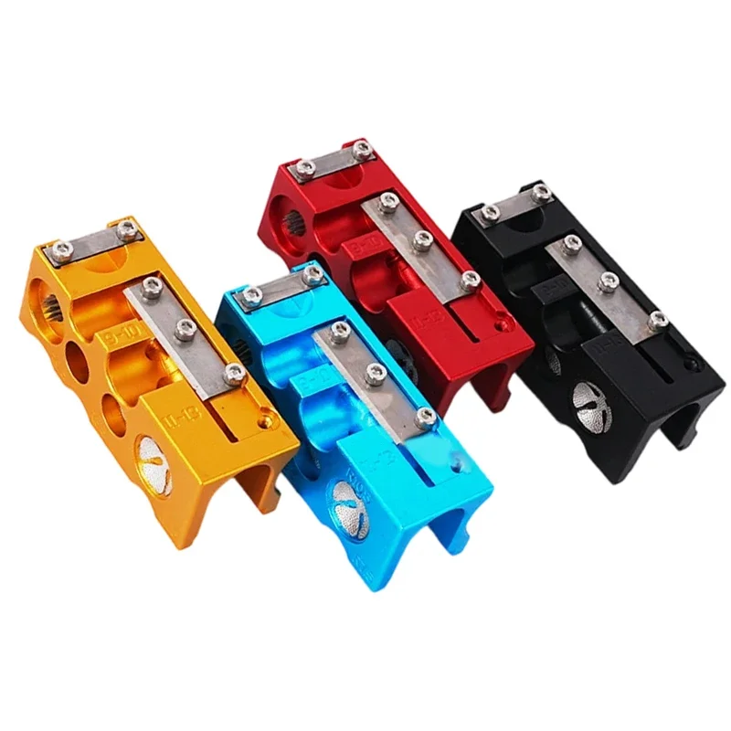 16-in-1 Professional Club Head Repair Tool Aluminum Alloy Cue Tip Shaper Cue Polish Tool For Billiards Enthusiastsm Accessories