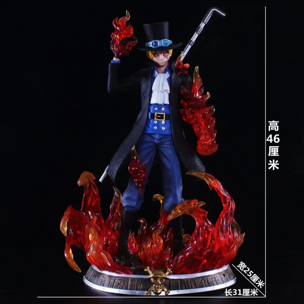 

Аниме-фигурка One Piece Sabo GK Dream, очень большая, из ПВХ, коллекционная модель, игрушка, 46 см