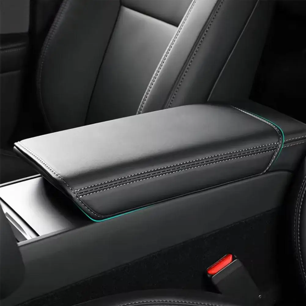 Center Console Armrest Cover for Tesla & Y 2025/2024/2023 Non-Slip Armrest Support Cushion for New/Old 3 Y Z3T0 - Image 6