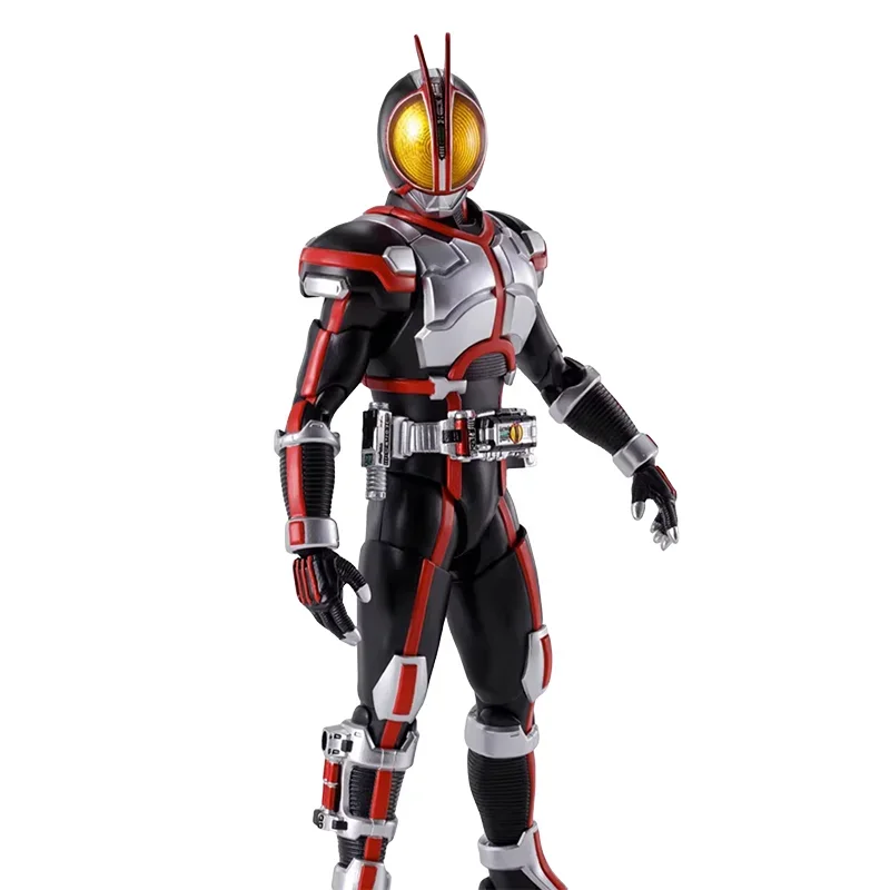 Entrega directa al contado Bandai Original Anime coleccionable KAMMEN RIDER modelo SHF jinete enmascarado FAIZ figuras de acción de juguete para niños regalo
