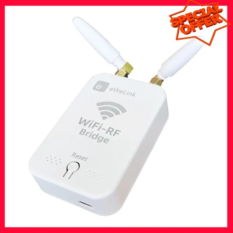 

-ESTR Smart Ewelink Wifi RF Duplicator For Remote Control Of Electric Doors, Sunshades, And Awnings