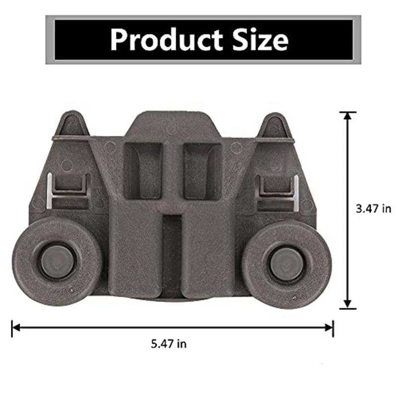 أجزاء أسطوانة غسالة الأطباق مع براغي فولاذية لعجلات ويرلبول كينمور مايتاج كيتشن ايد