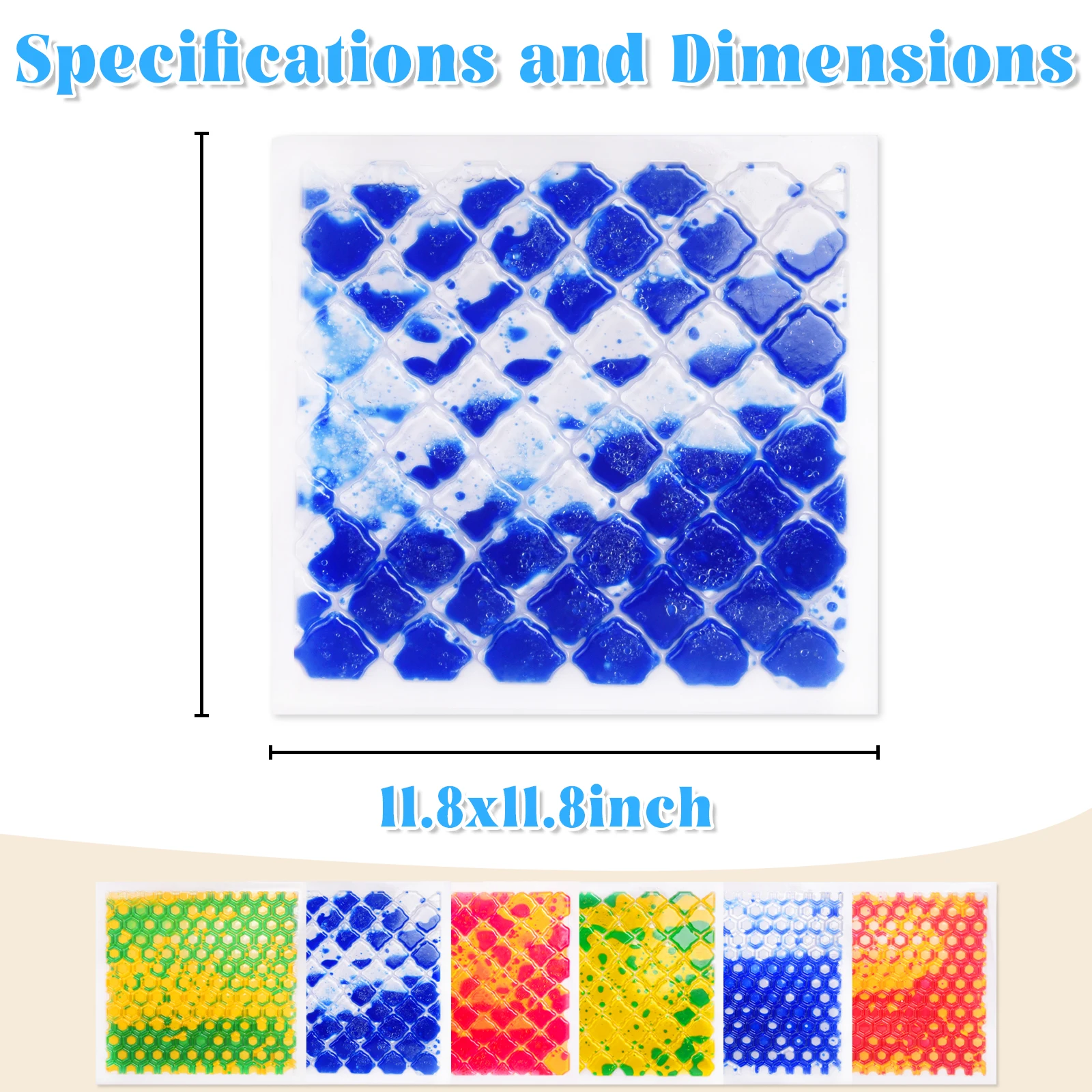 Touch What You See: Visual Sensory Toys Connect Kids to Tactile Fun on Sensory Mat
