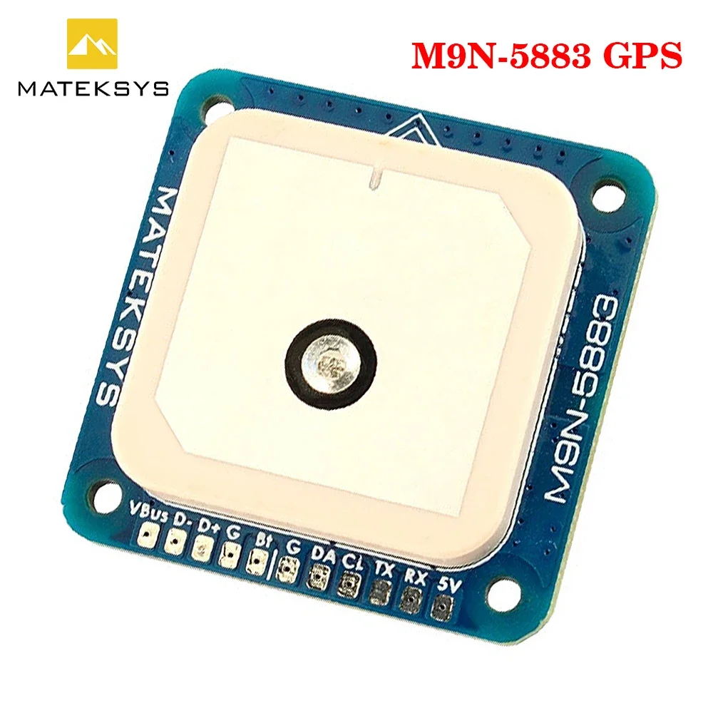 AvaCoreMATEKSYS M9N-5883 GPS GNSS & COMPASS 4-5.5V 32x32x10mm 14.5g For Long Rang RC FPV Drone