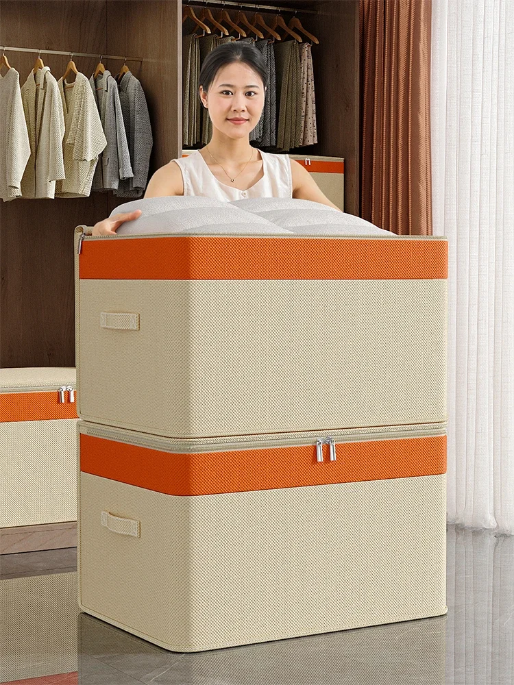 

Portable large capacity quilt Organizer Clothes Organizer Perfect home mobile organizer closet dorm organizer bag
