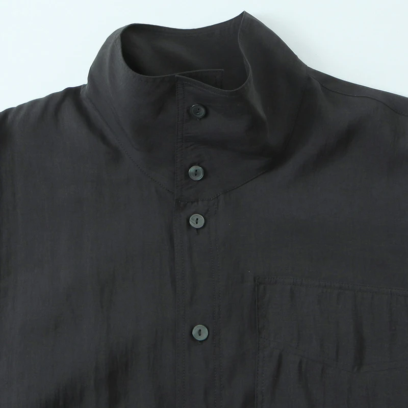 Chic Fashion Simple Style Shirts for Women 2026 New Long Sleeve Stand Collar Women's Casual Loose Shirt And Blouse Woman Tops ﻿