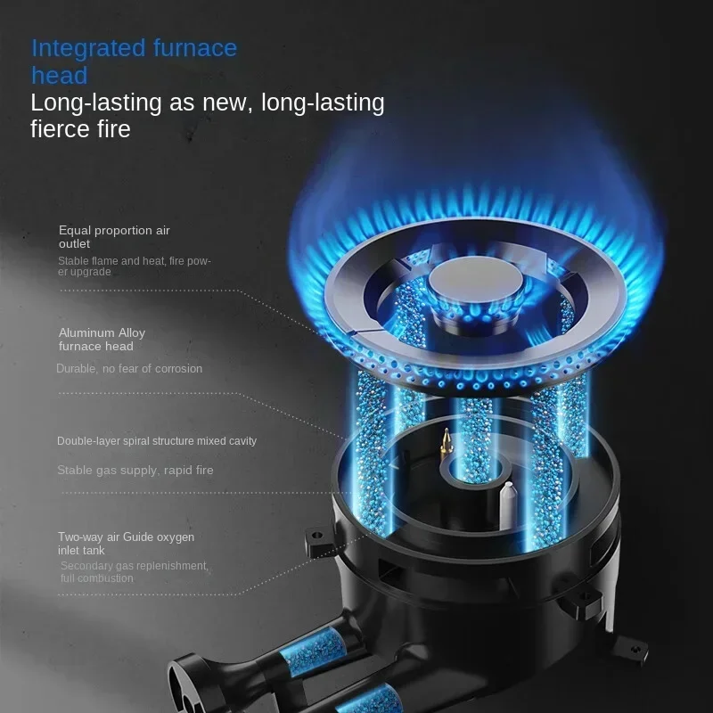 Stainless Steel Gas Cooktop Powerful Flame Embedded Stove for Home Kitchen JZY-30G2 Hot sales