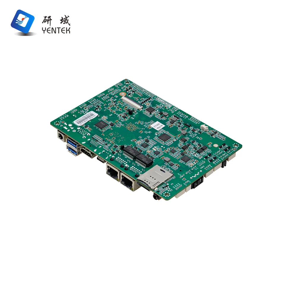 Rockchip RK3576 New Mini-ITX Desktop Motherboard LPDDR5 4G SATA EMMC Single 2 LAN 4 COM 2 CAN HD LVDS EDP MIPI GPIO TF WIFI 6 BT