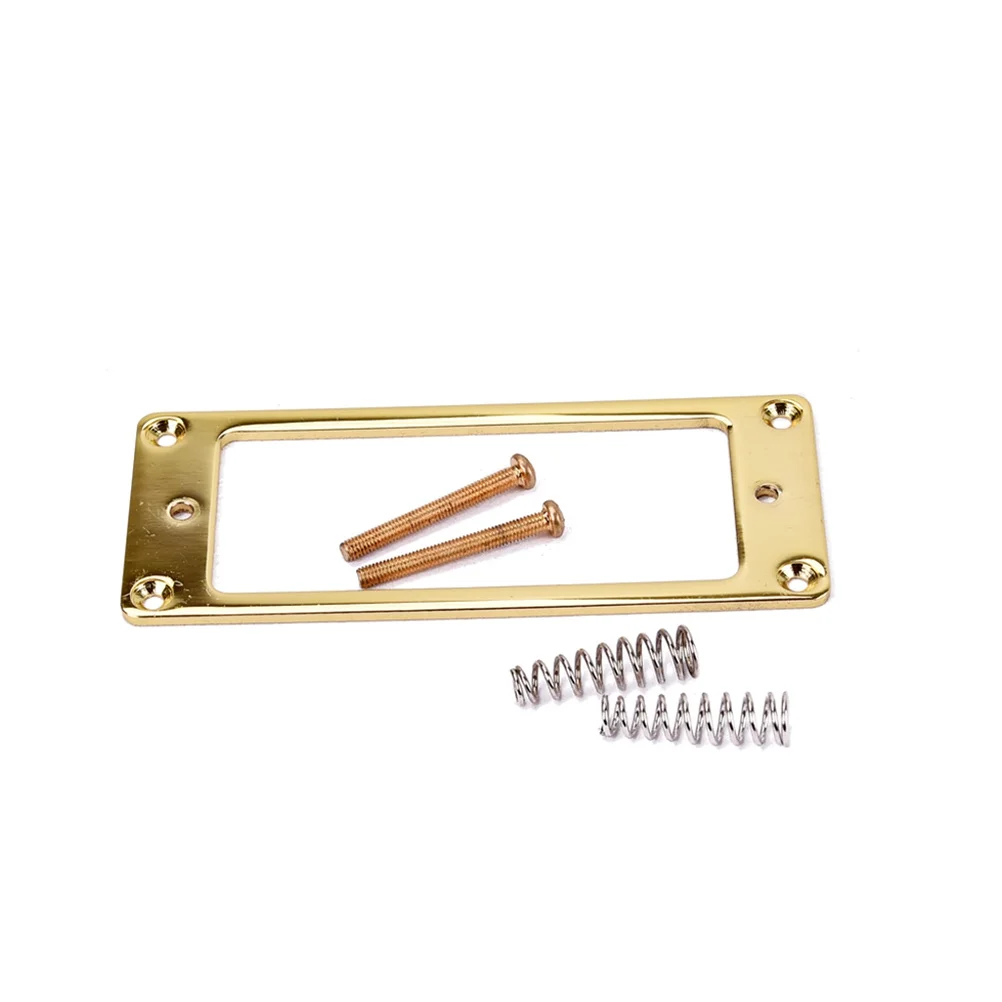 

Golden Mini Humbucker Rings 68.8X29Mm Metal Mounting Frame For Guitar Shiny Finish Humbucker Pickup Frame Guitar Pickup