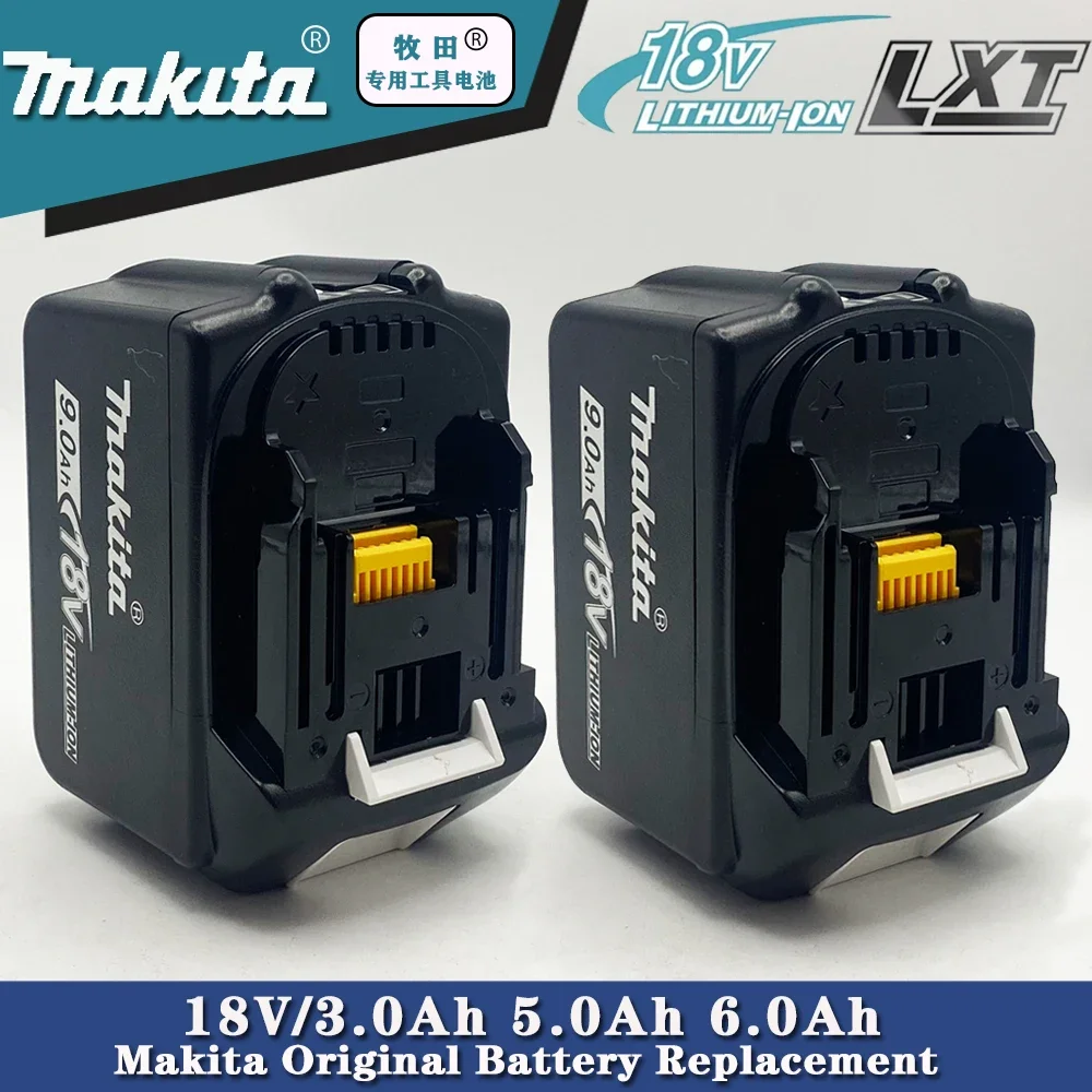 

18V Makita Battery 6Ah/5Ah/3Ah Long lasting battery life BL1830B BL1850B BL1850 BL1840 BL1860 BL1815 Replacement Lithium Battery