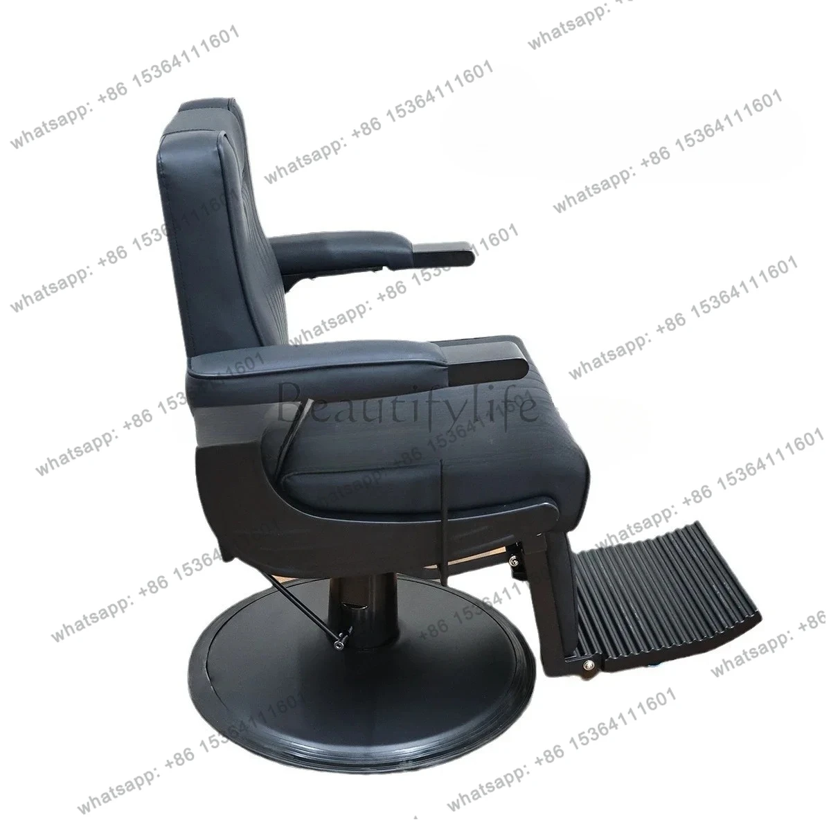 Retro barber chair special reclining designer high-end multi-functional fashion new