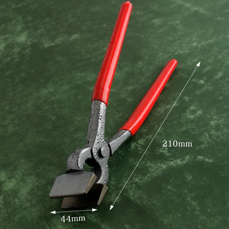 Flat mouth pliers, leather edge pliers, folded edge pliers, handmade DIY leather tools 45mm wide