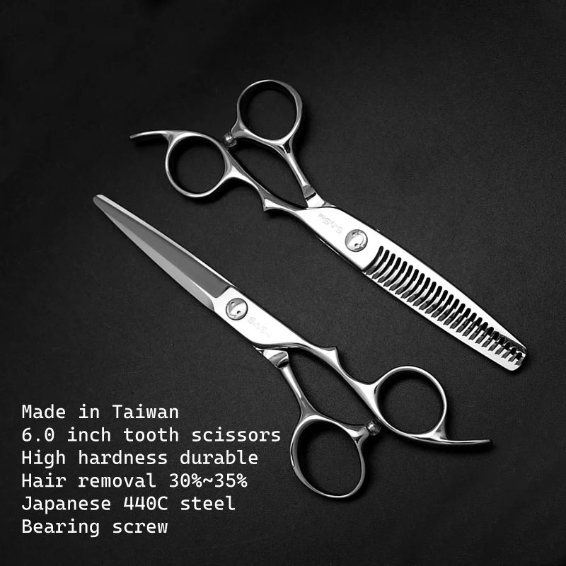 

SnipStar Professional High Quality Hairdressing Scissors Set 440c Steel Hair Cutting and Thinning Scissors For Barber Salon Use