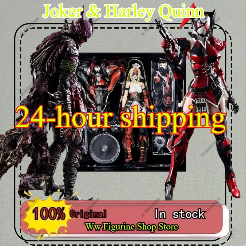 play-arts-27cm-rogue-gallery-joker-harley-quinn-character-action-figure-toy