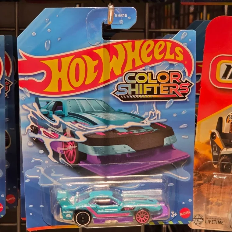 Hot Wheels Serie Bhr15 Sensibile alla temperatura Cambia colore Pressofuso Modello di auto Giocattoli Ornamento Ragazzo Giocattoli da tavolo Regali del festival