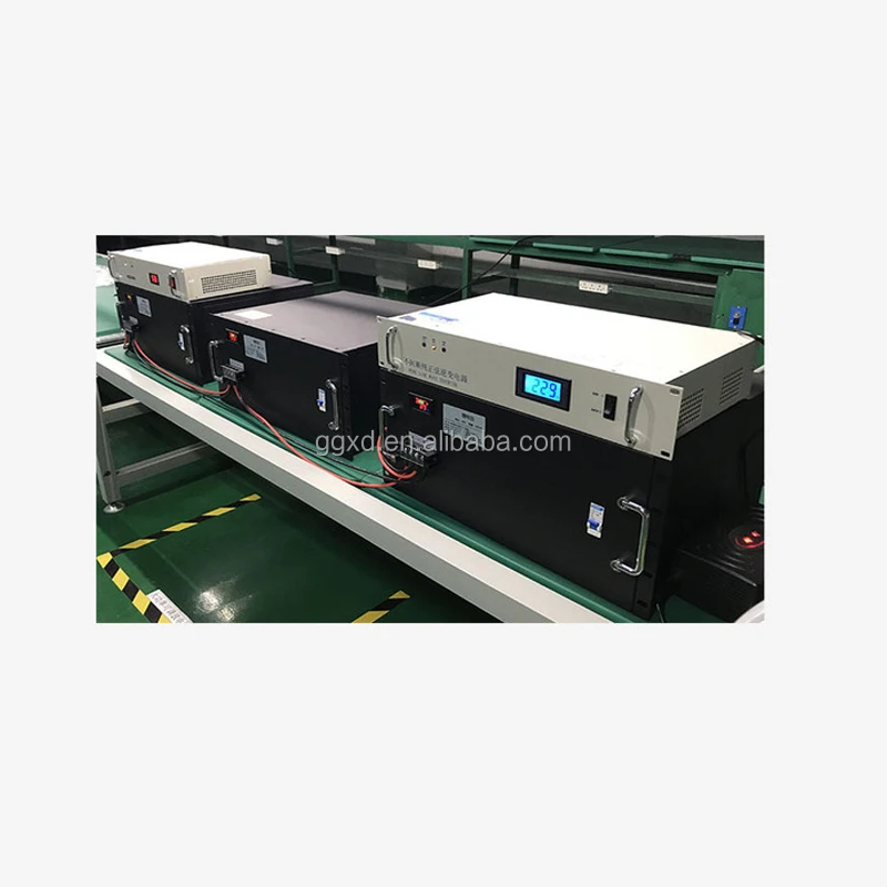 48V 50AH 4U chassis communication base station photovoltaic energy storage high voltage lithium battery for telecom RS484