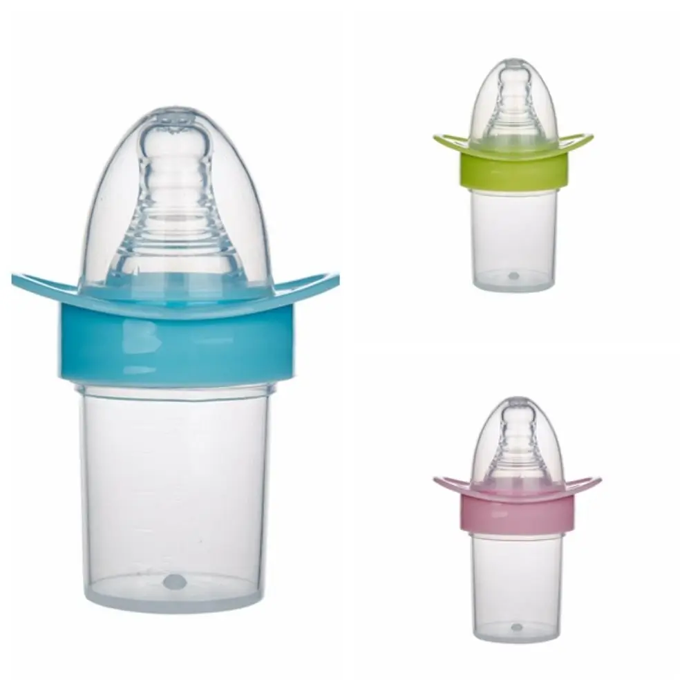 ปลอดภัยวัสดุ Pacifier Medicine Feeder ซิลิโคนเด็ก Gadget เด็กสมาร์ทยาเด็กอุปกรณ์เสริมสีเขียว/สีชมพู/สีฟ้า