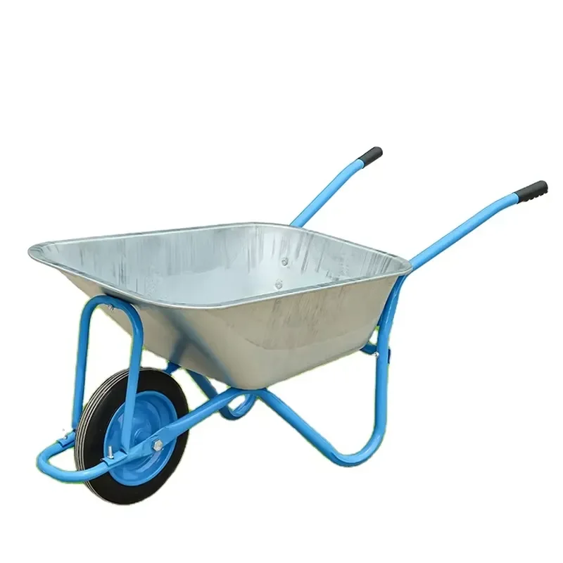 San-Tech Steel Mesh Utility Vehicle | Heavy Duty Single Wheel Garden Unicycle, Landscaping and Farm Use 1 Year Warranty