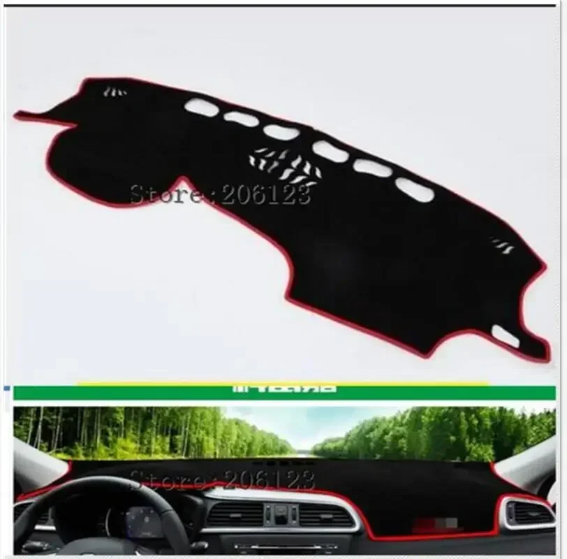 For Renault Kadjar 2016-2018Dashboard Mat Protective Interior Photophobism Pad Shade Cushion Car Styling Auto Accessories