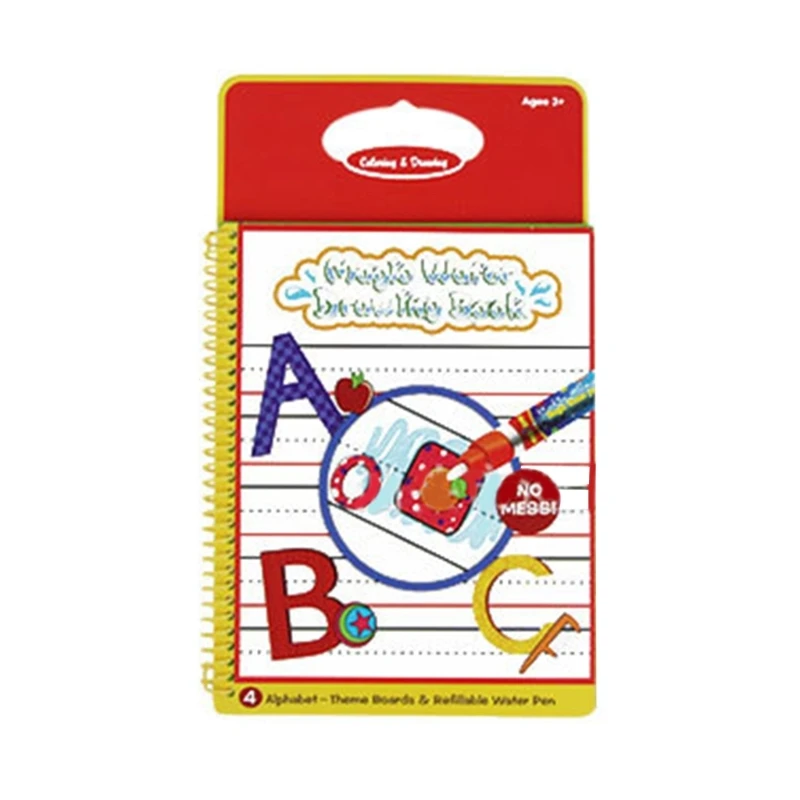 20CB Magische Wasser Zeichnung Bücher Malbrett Wiederverwendbare Malbuch Pädagogisches Spielzeug Weihnachten Geburtstag Geschenk