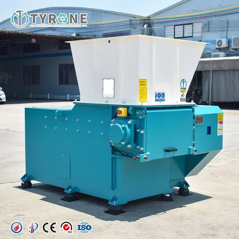Industrial Metal Paper Shredder Multifunctional Single Shaft Crusher for Manufacturing Plants Large Capacity for Sale