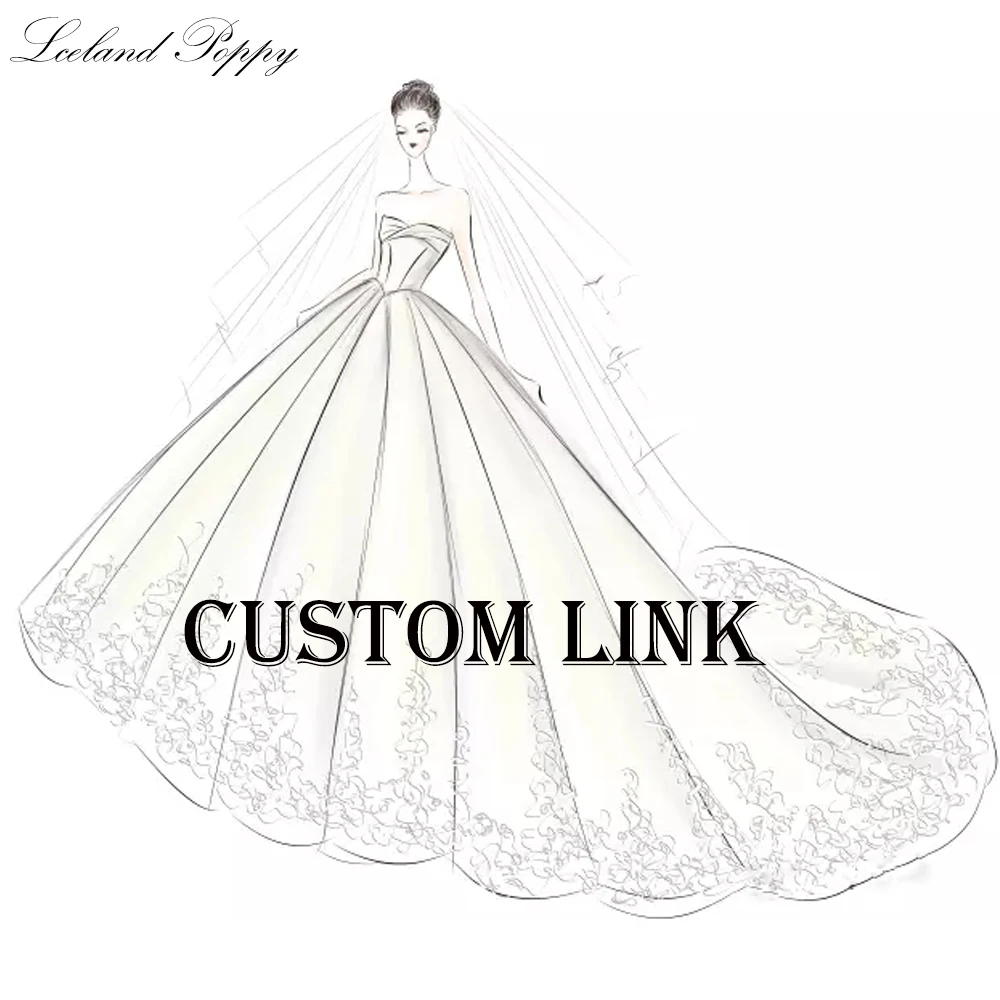 Lceland Poppy Customized Wedding Dress Custom Made Link Dress Customize Fee Extra Fee Link Contact Us Before Buying