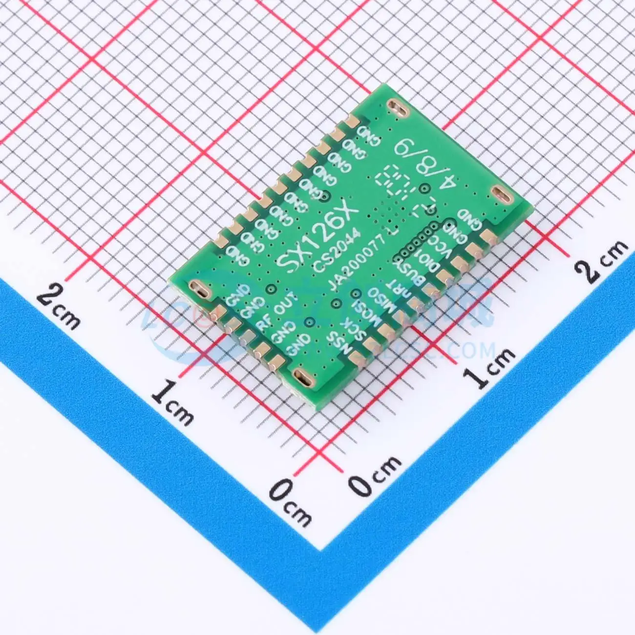 3pcs LR68NA-C-915 SMD transceiver GFSK FSK 20.5dBm RF Wireless Communication Module for Smart Home System