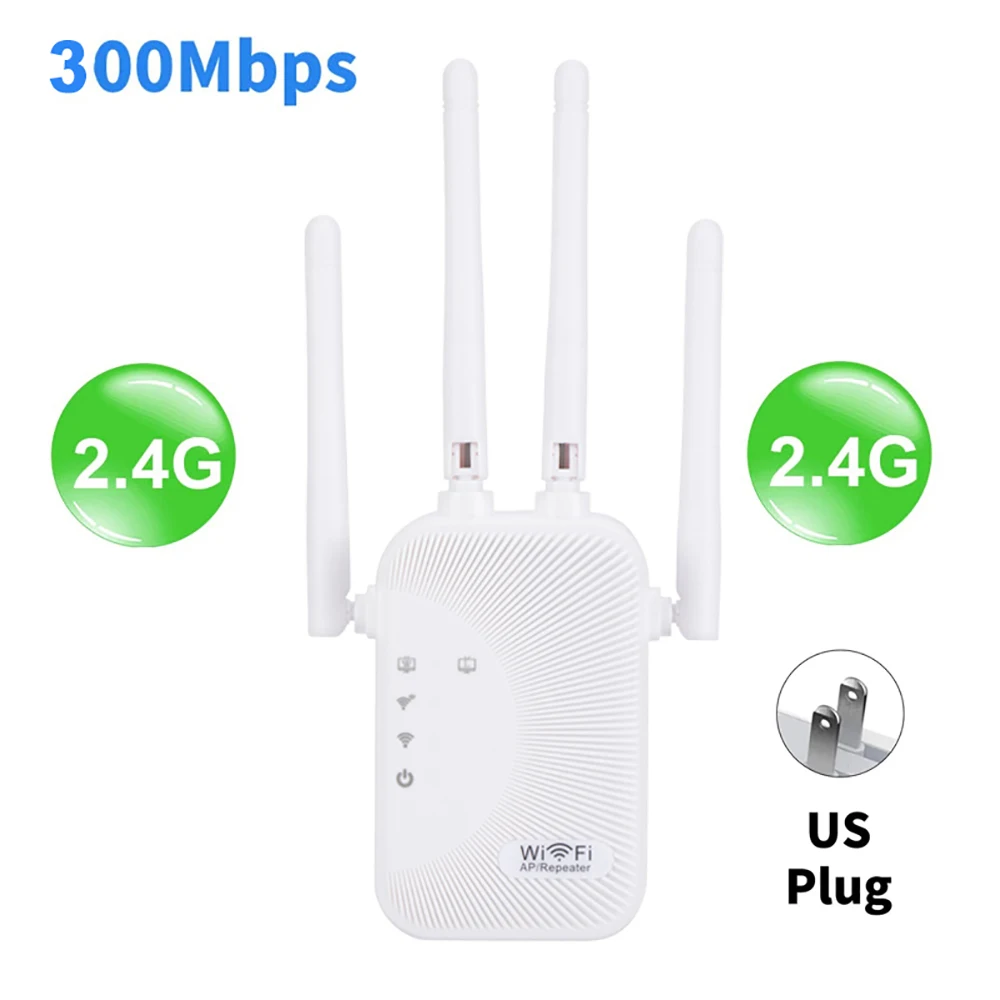 Kebidumei 1200/300Mbps Wifi Repeater Versterker 2.4G 5G Netwerk Expander Range Extender WiFi Signaalversterker draadloze Wi-Fi Router