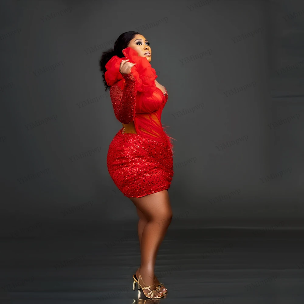 Red Cocktail Dresse… - image