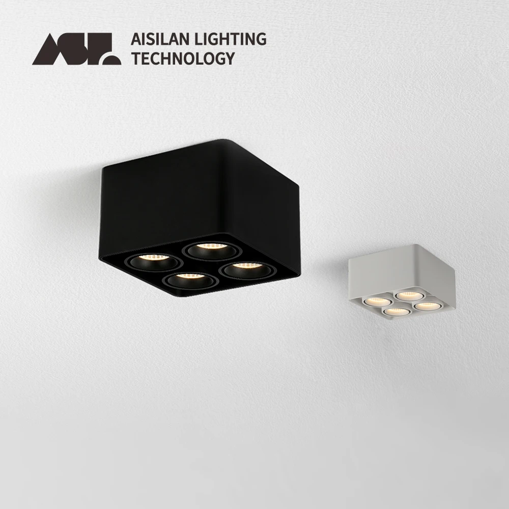 Aisilan High-end Ceiling Lights Ultra-thin Down Light  Anti-glare Modern Spot Light Surface Lamp Bedroom Living Room Lighting