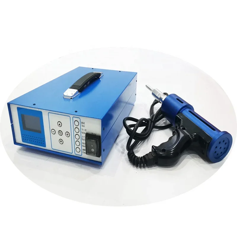 

Ultrasonic Spot Welding Machine Ultrasonic Pvc Plastic pp Manure Belt Welder