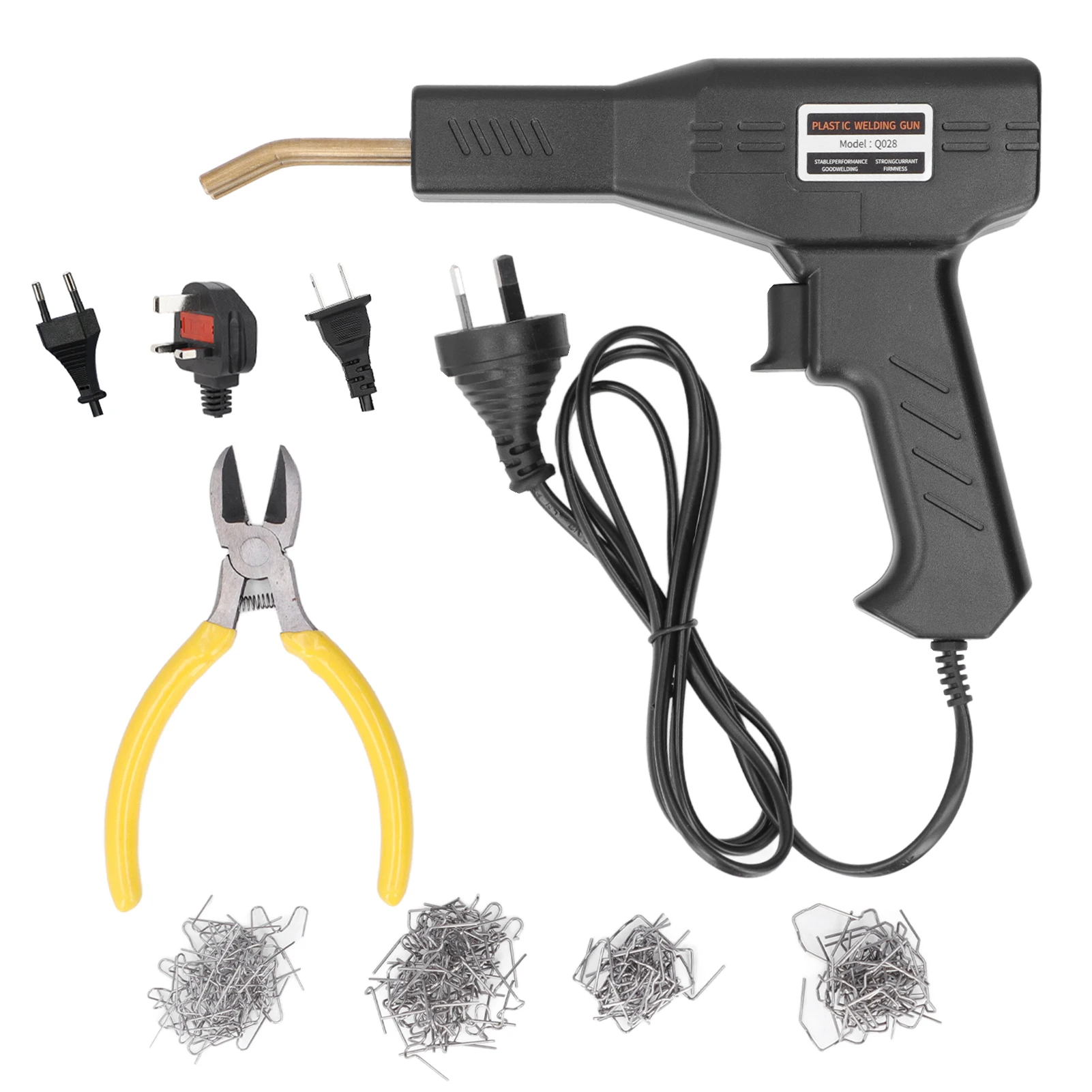 

50 Вт горячий степлер сварочные аппараты гаражные инструменты комплект для ремонта автомобильного бампера сварочный ремонтный аппарат черный сварочный ремонтный аппарат