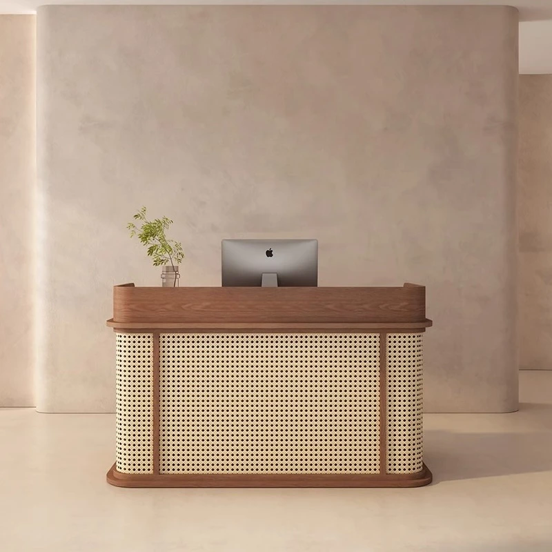 

miniature desk Nordic Japanese and Korean Catering Health Center Foot Bath reception desks Customer center Office Furniture
