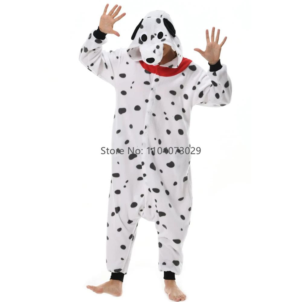 Onesieshow Animal Kigurumi Pyjamas Halloween Onesies Adult Kids Cartoon Dog Pajama Cosplay Party Costume Women Men Homewear