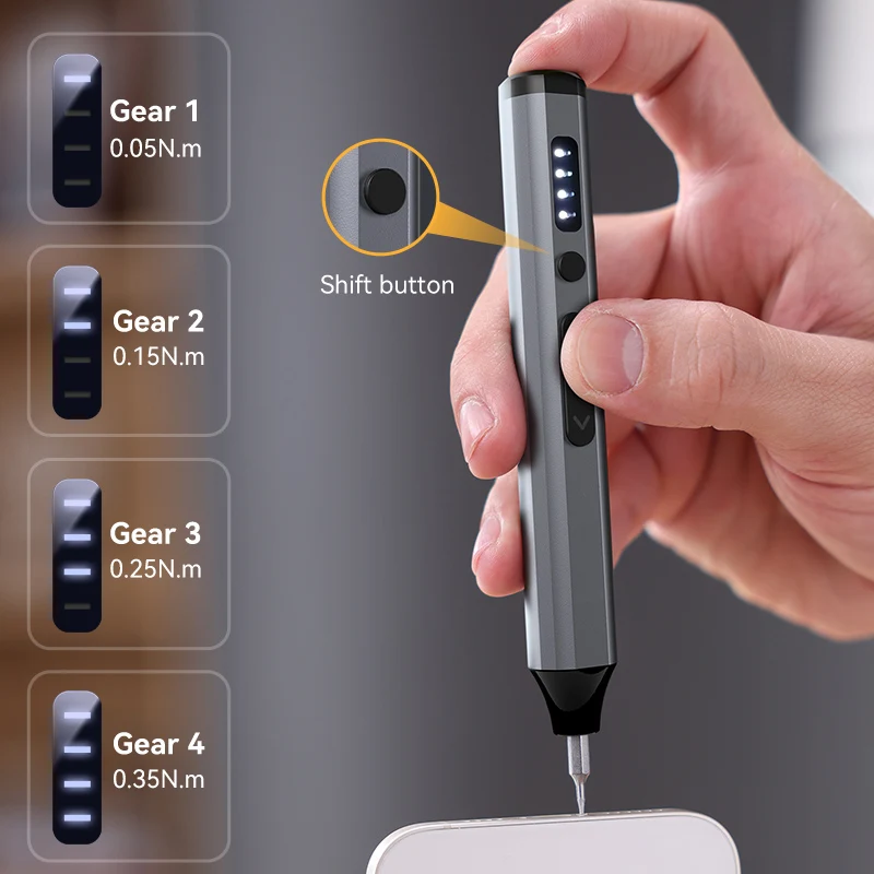 kit-de-tournevis-electrique-34-en-1-4-vitesses-couple-reglable-sans-fil-outil-de-reparation-de-precision-usb-c-pour-telephone-ordinateur-portable-bricolage
