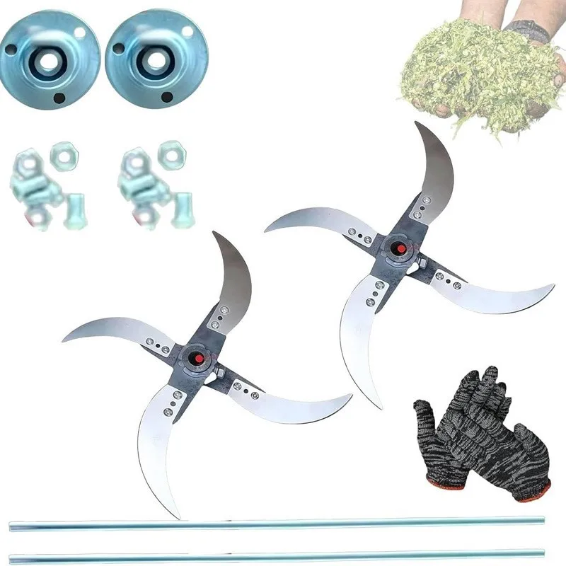 1 set of special blades for hand-made chicken, duck, goose and pig farming machines, grass cutters, vegetable shredders