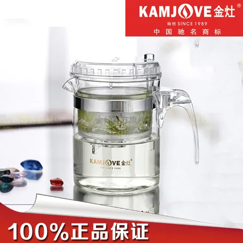 100% Genuine TP-140 Kamjove Art Tea Cup * Mug & Teapot 300ml 10.14 fl oz Teaports Glass tea Kettle Elegant cup kamjove tea pot