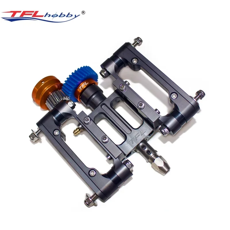 TFL Hobby Reduction Gear Box 3.5CC Nitro Engine Seat fit NOVAROSSI for RC Boat