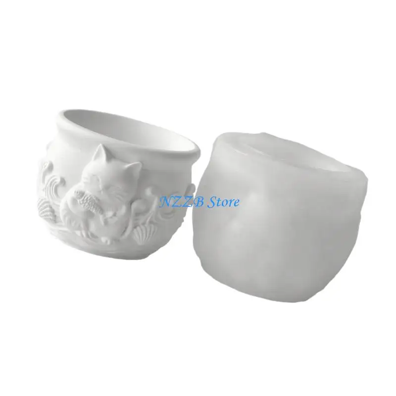 T21F الحيوانات الأليفة شكل حيوان سيليكون قوالب الحرفية أداة يدوية قابلة لإعادة الاستخدام مناسبة للراتنج