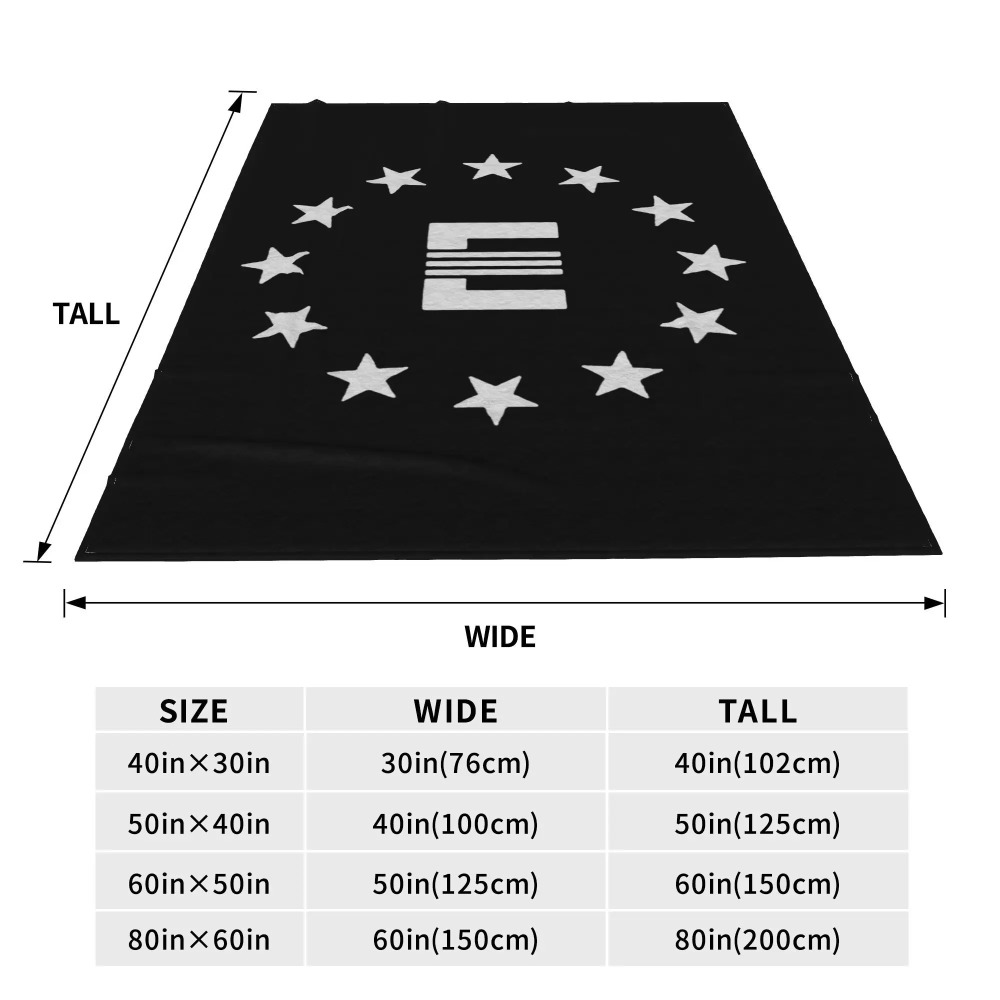 Fallout Enclave Flag Blanket Warm Flannel Sofa Throw Blanket for Home Bedroom Office Throws Bedspread Quilt
