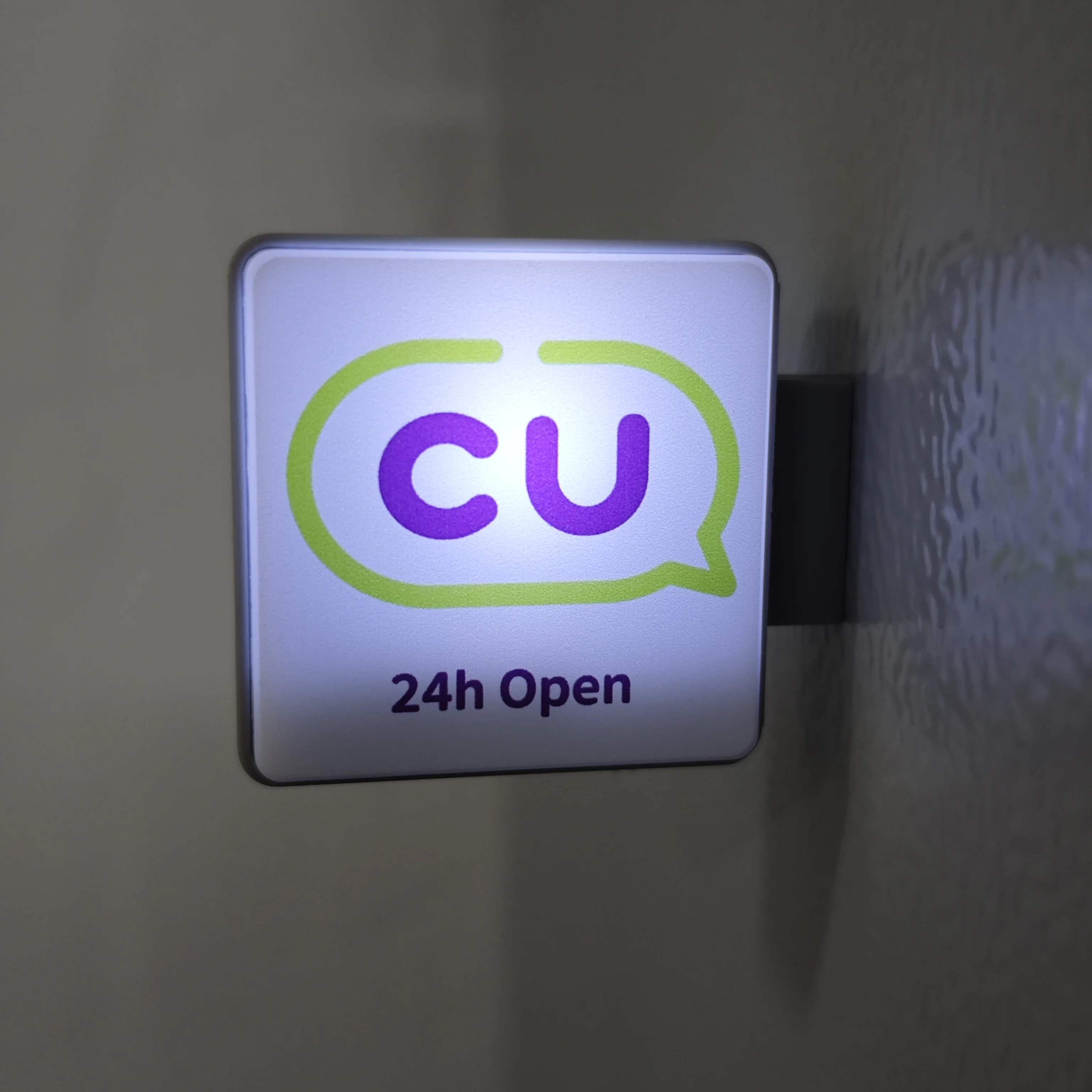 LED Rechargeable Mini Light Box Fridge Magnet Lawson FamilyMart CU Convenience Tokyo Metro Signage Home Decoration Gift